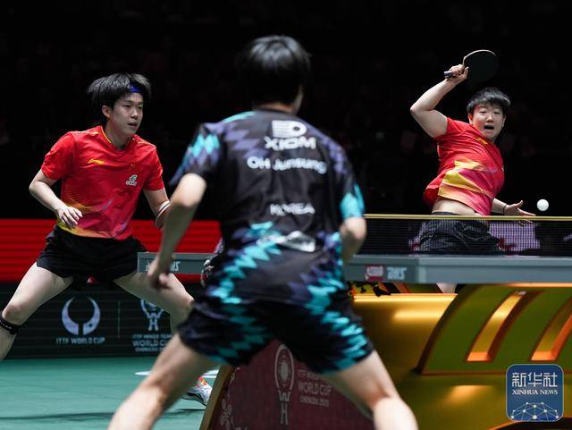 乒乓球 | 混合团体世界杯:中国队晋级决赛